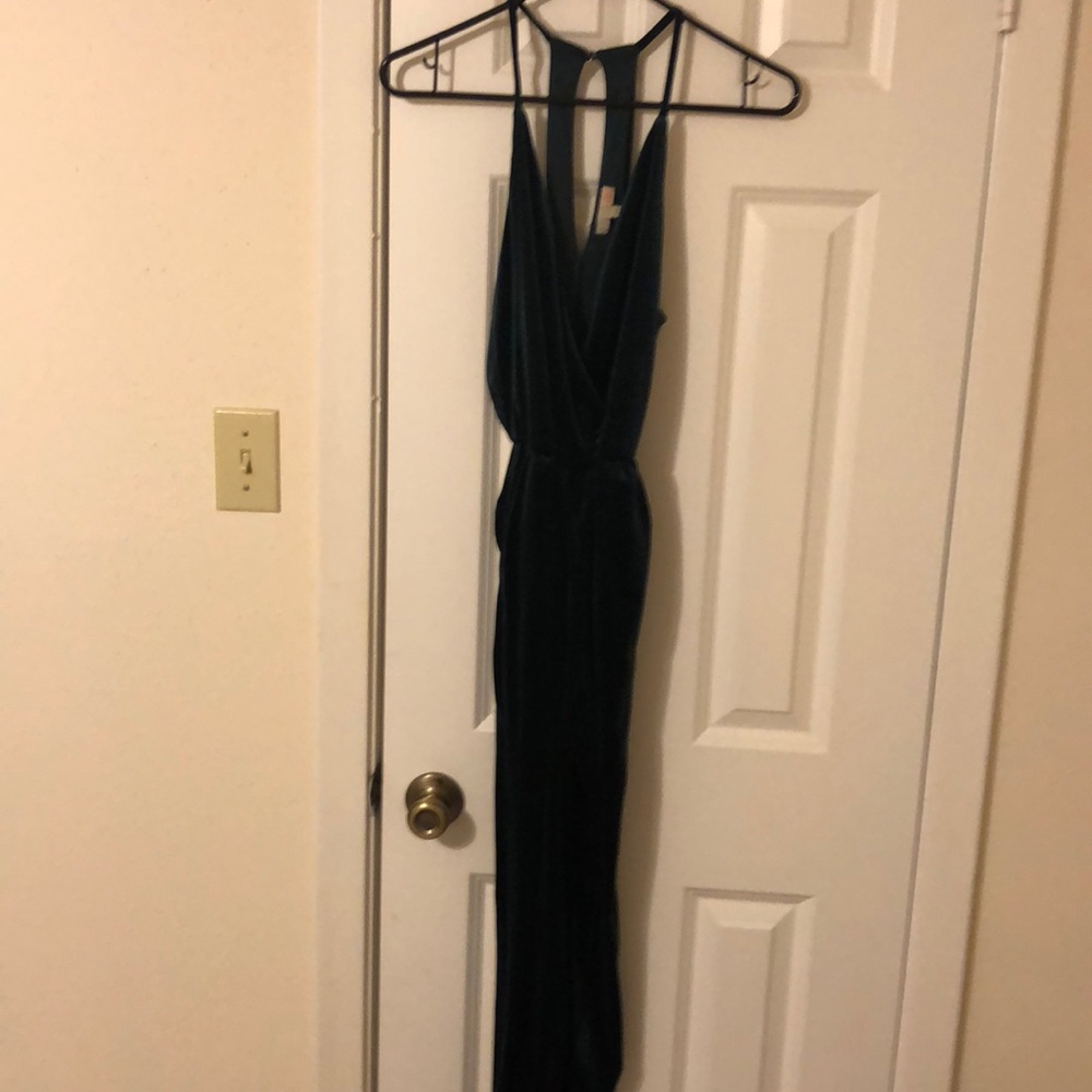 Gianni Bini Velvet, jumpsuit.